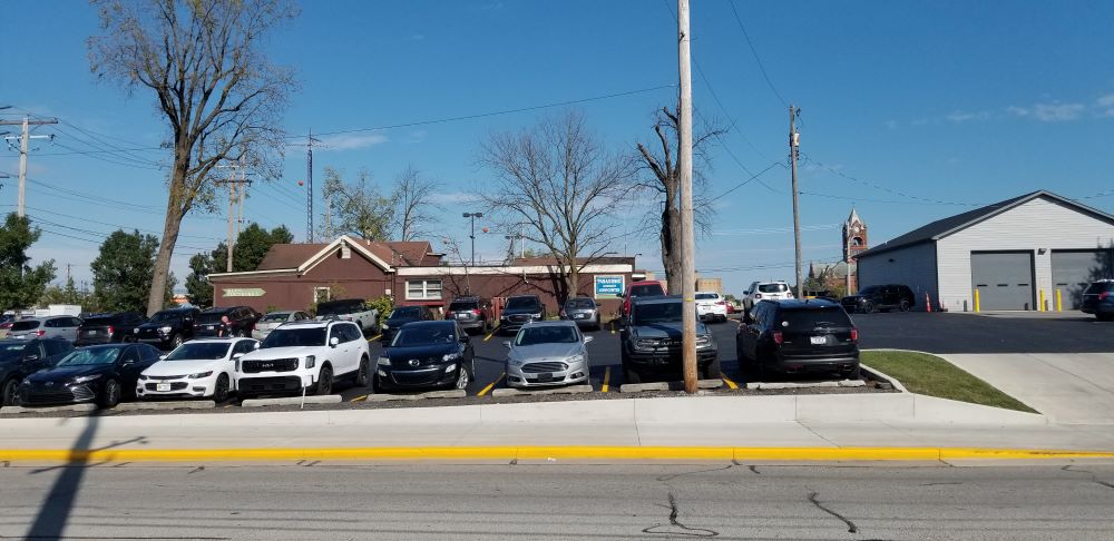 Intersection of State and Tyler from Tyler Street northbound.
